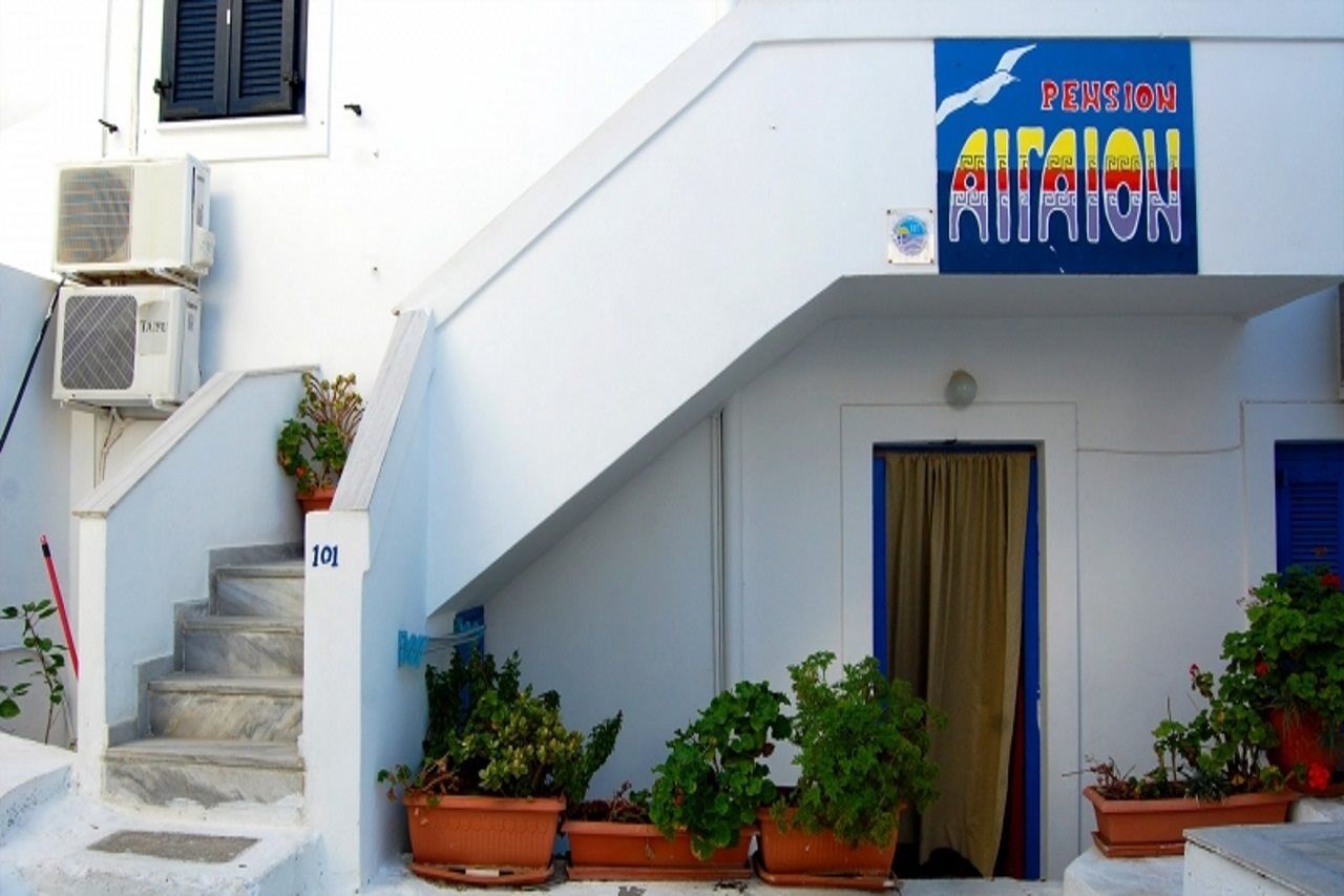 Aegeon Pension Aegiali Exterior foto